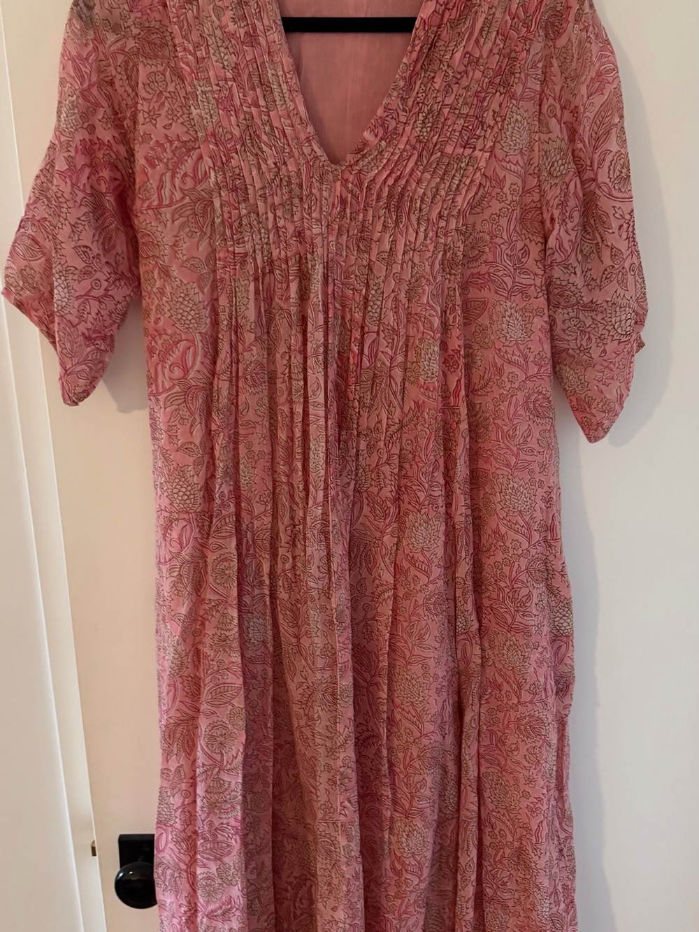 Dolma Cotton Midi Dress Small